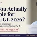 SSC CGL eligibility criteria 2026 — age limit is post-wise, qualification requirements, physical standards for inspector posts and 7-point self-check before applying